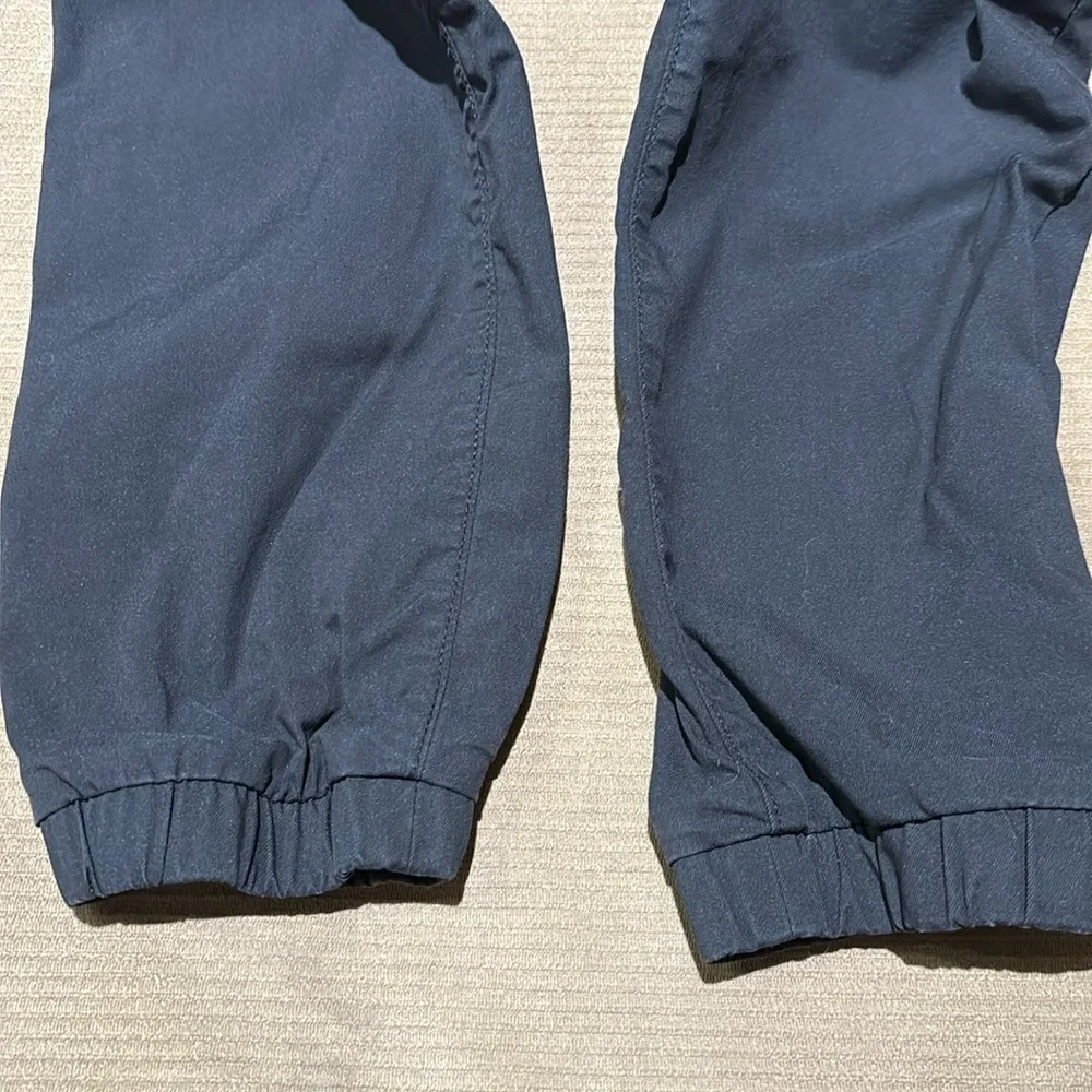 Boys Old Navy Black Drawstring Cotton Pants - size L​​